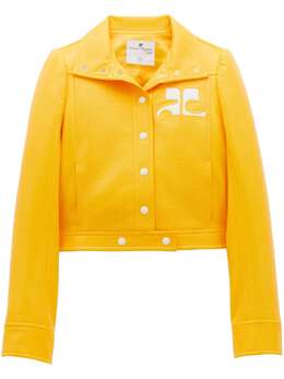 Courrèges: Тёмная куртка 
