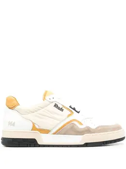 Rhude: Белые кроссовки 