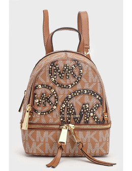 Michael Kors: Коричневый рюкзак 