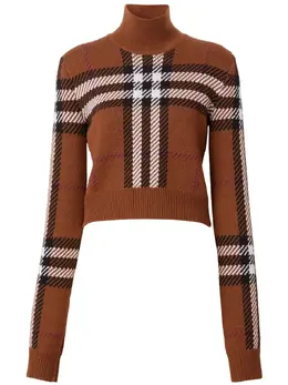 Burberry: Тёмный свитер 