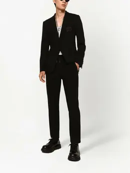 Dolce & Gabbana: Чёрные брюки 