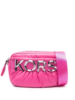 Michael Kors: Розовая сумка через плечо 