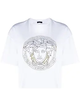 Versace: Футболка  Medusa с принтом