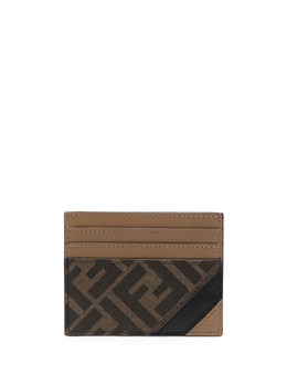Fendi: Картхолдер с принтом 