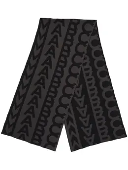 Marc Jacobs: Тёмный шарф  The
