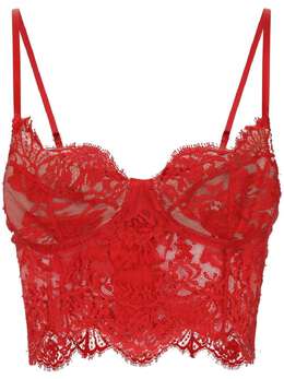 Dolce & Gabbana: Кружевное корсет 