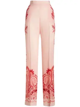 ETRO: Брюки с принтом 