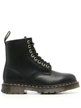 Dr. Martens: Чёрные ботинки  1460 Smooth