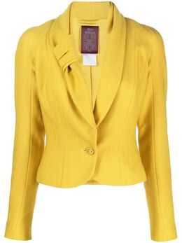 John Galliano Pre-Owned: Жёлтый жакет 