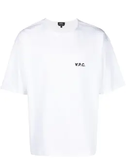 A.P.C.: Футболка с принтом 