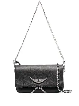 Zadig&Voltaire: Чёрный клатч  Rock Nano