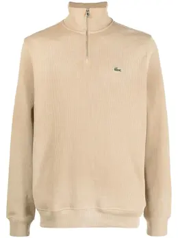 Lacoste: Бежевый свитер 