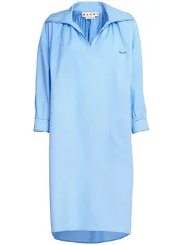 Marni: Платье с длинным рукавом 
