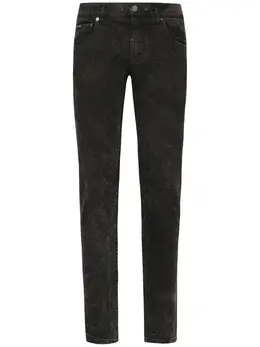 Dolce & Gabbana: Чёрные джинсы 