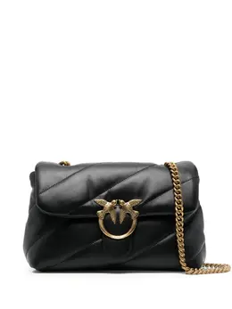 PINKO: Чёрная сумка через плечо  Love Classic