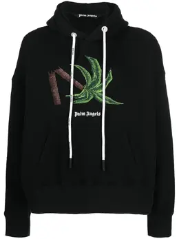 Palm Angels: Чёрная толстовка 