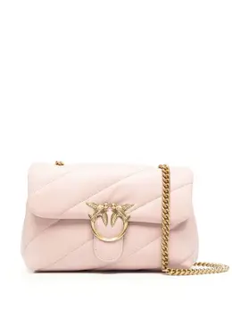 PINKO: Розовая сумка через плечо  Love Classic