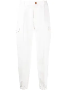 Brunello Cucinelli: Белые брюки 