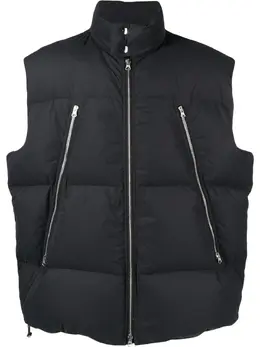 MM6 Maison Margiela: Чёрный жилет 