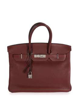 Hermès: Бордовая сумка 