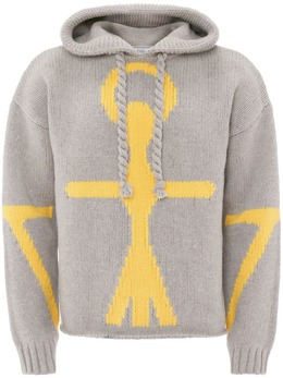 JW Anderson: Трикотажная толстовка  Anchor