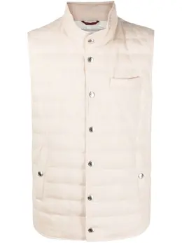 Brunello Cucinelli: Светлый жилет 