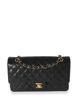 Chanel Pre-Owned: Чёрная сумка 