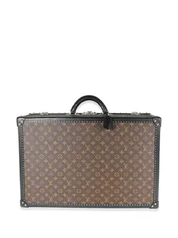 Louis Vuitton: Коричневый чемодан 