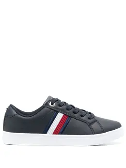 Tommy Hilfiger: Синие кроссовки  Essential