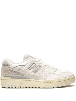 New Balance: Белые кроссовки  550