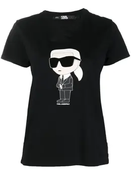 Karl Lagerfeld: Хлопковая футболка 