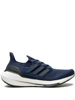 adidas: Синие кроссовки  Ultraboost 21