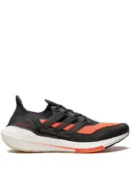 adidas: Чёрные кроссовки  Ultraboost 21