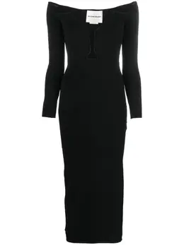 Roland Mouret: Платье с v-образным вырезом 
