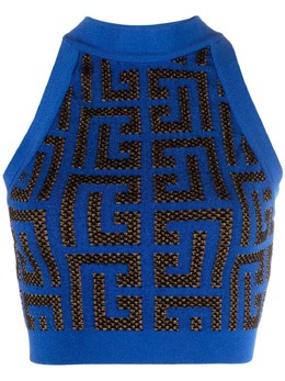 Balmain: Трикотажный топ 