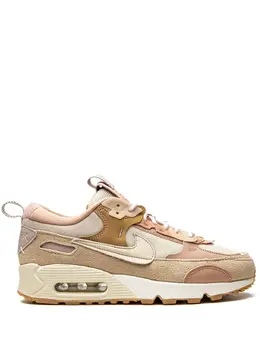 Nike: Светлые кроссовки  Air Max 90