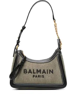 Balmain: Сумка  B-Army с принтом