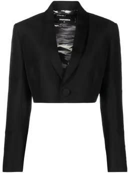 Dsquared2: Чёрная куртка 