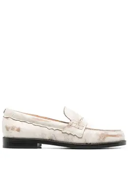 Golden Goose: Белые лоферы 