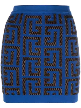 Balmain: Чёрная юбка 