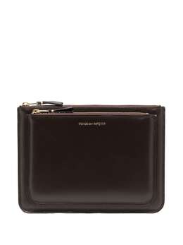 Comme Des Garçons Wallet: Коричневый кошелёк 