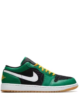 Jordan: Зелёные кроссовки  Air Jordan
