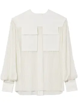 Proenza Schouler: Прозрачная блуза 