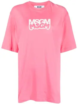 MSGM: Футболка с принтом 