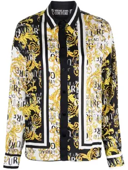 Versace Jeans Couture: Блуза с принтом 