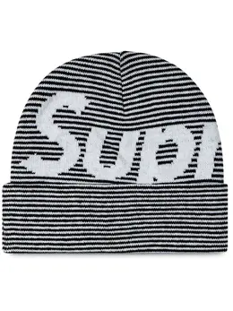 Supreme: Чёрная шапка  Big Logo