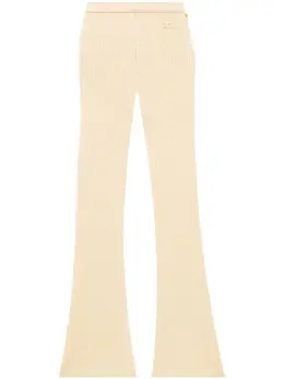 Courrèges: Расклешённые брюки 