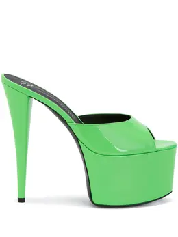 Giuseppe Zanotti: Зелёные сандалии 