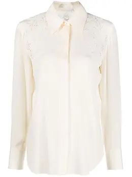 Chloé: Гипюровая рубашка 