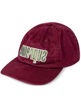 Supreme: Бордовая кепка 